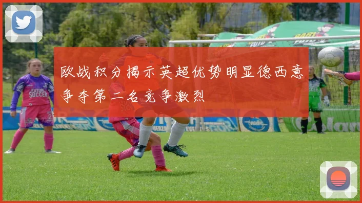 欧战积分揭示英超优势明显德西意争夺第二名竞争激烈